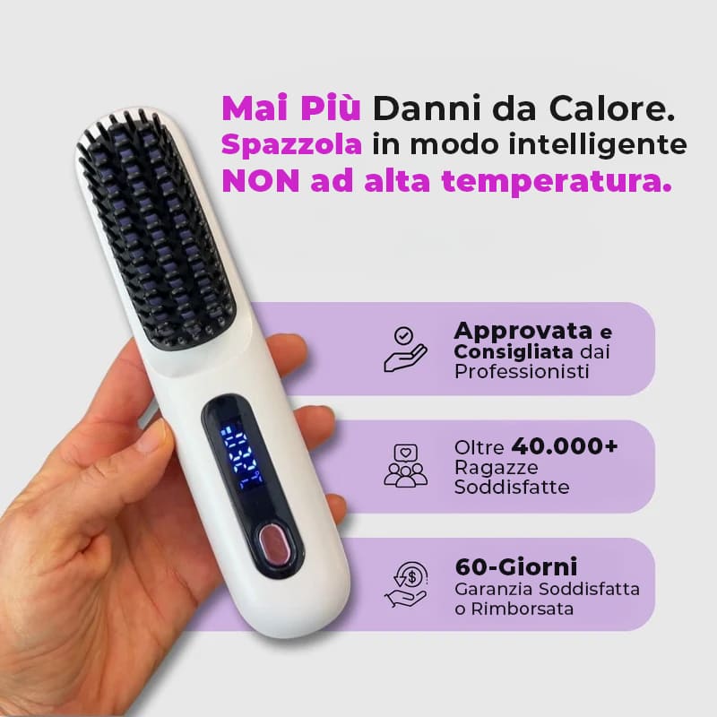 SPAZZOLA LISCIANTE PORTATILE