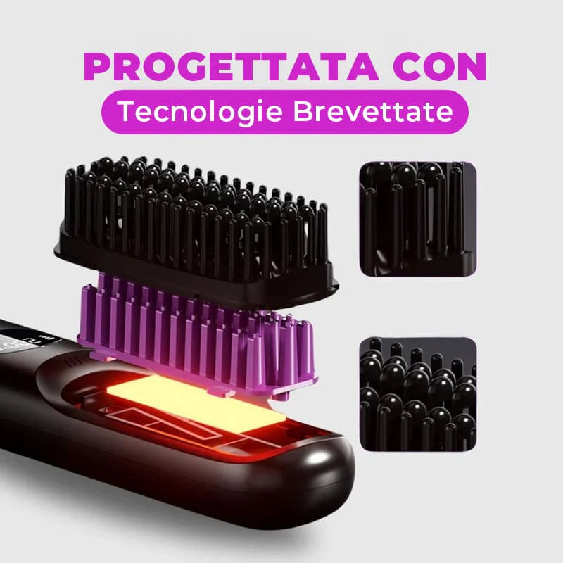 SPAZZOLA LISCIANTE PORTATILE